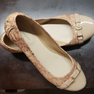 Kat Sole SenseAbility Cork and Patent Style Shoes